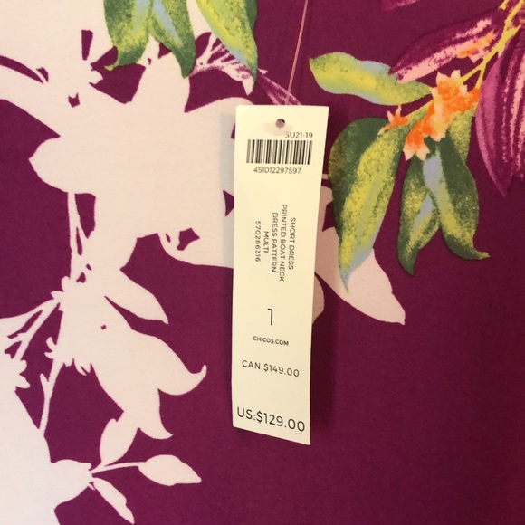 Chico’s floral dress - Picture 2 of 4